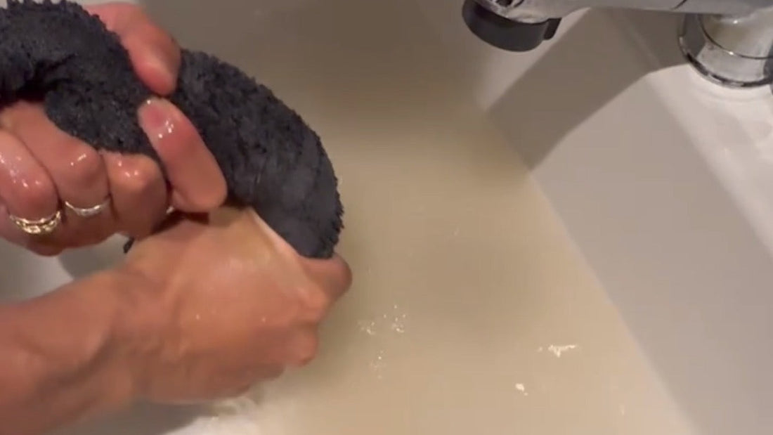 ドライタオルの色落ちについてのお知らせ